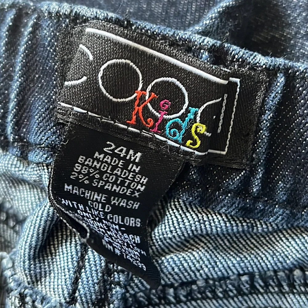 VINTAGE COOGI KIDS RINSED INDIGO JEANS